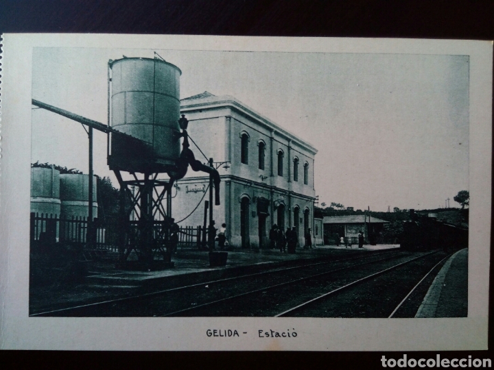 Postales: Postal de Gelida. Estaci&oacute;. - Foto 1