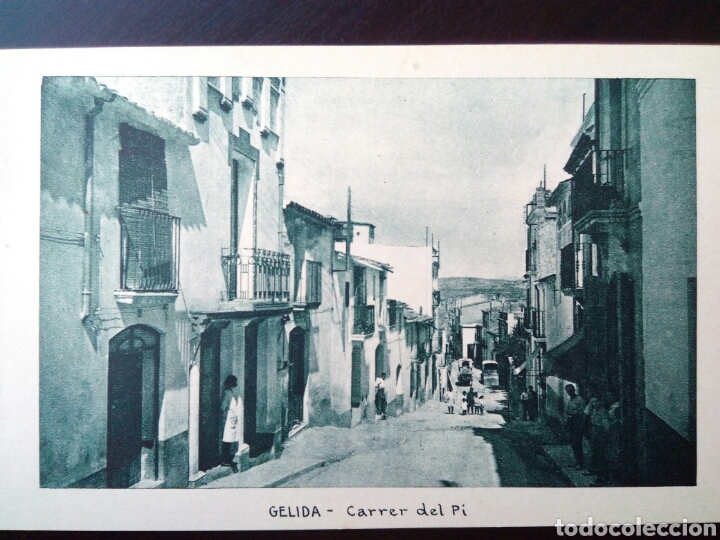 Postales: Postal de Gelida. Carrer del Pi. - Foto 1