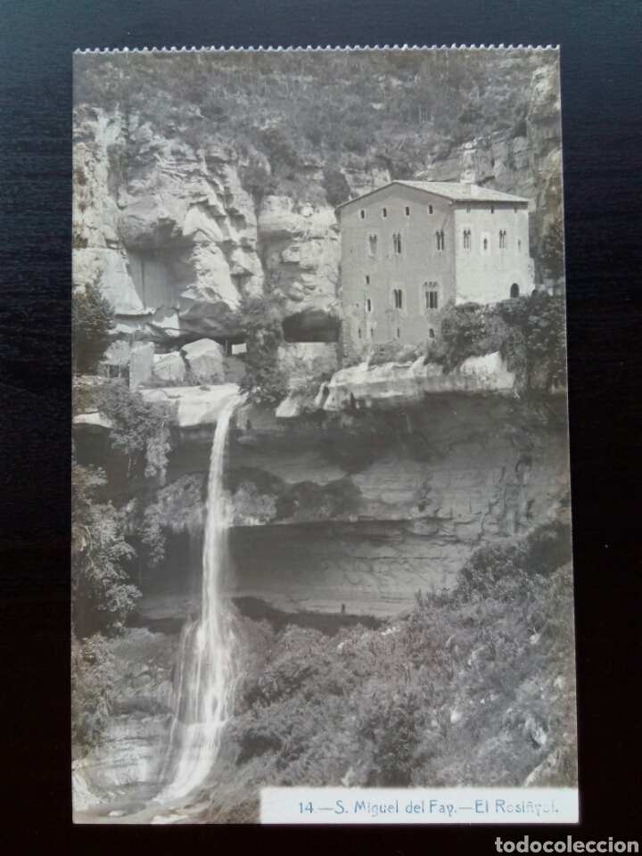 Cartoline: Postal de S. Miguel del Fay. El Rosi&ntilde;yol.