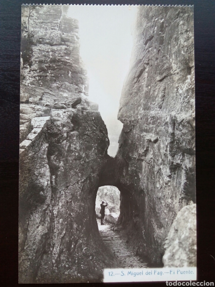 Cartoline: Postal de S. Miguel del Fay. El Puente.