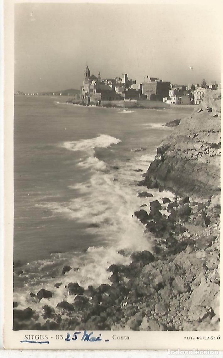 Postales: BARCELONA SITGES ESCRITA - Foto 1