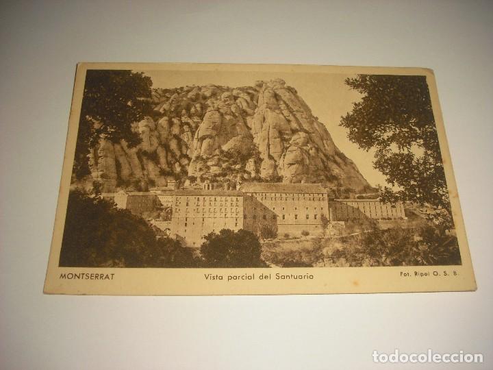 Postales: MONTSERRAT , VISTA PARCIAL DEL SANTUARIO . FOTO RIPOL