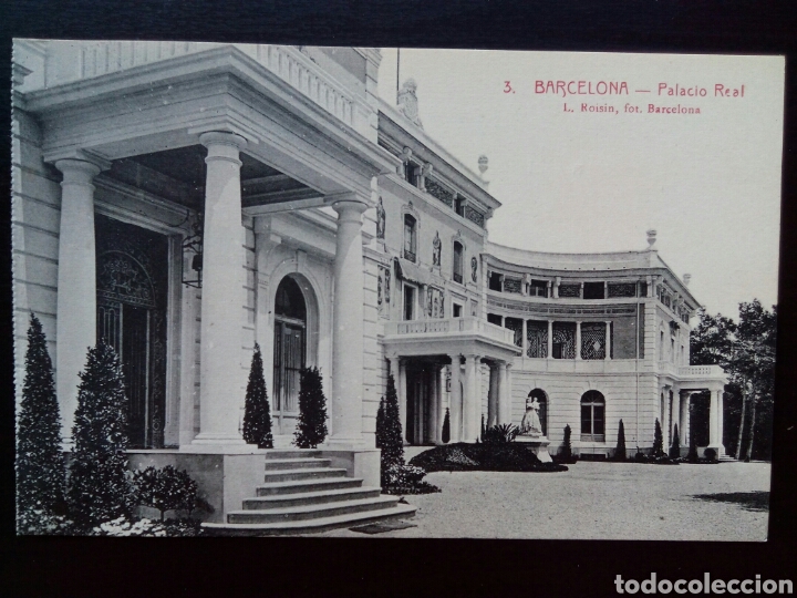 Cartoline: Postal de Barcelona. Palacio Real.