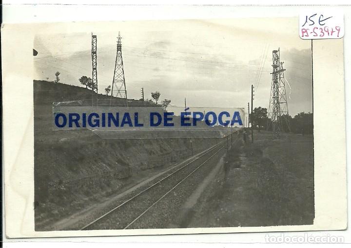 Postales: (PS-53979)POSTAL FOTOGRAFICA PROVINCIA DE LERIDA-VIA FERREA