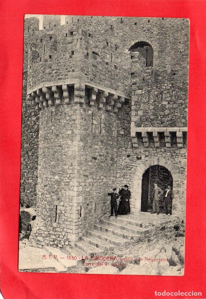 Postales: la junquera. atv 1850 castillo requesens - Foto 1