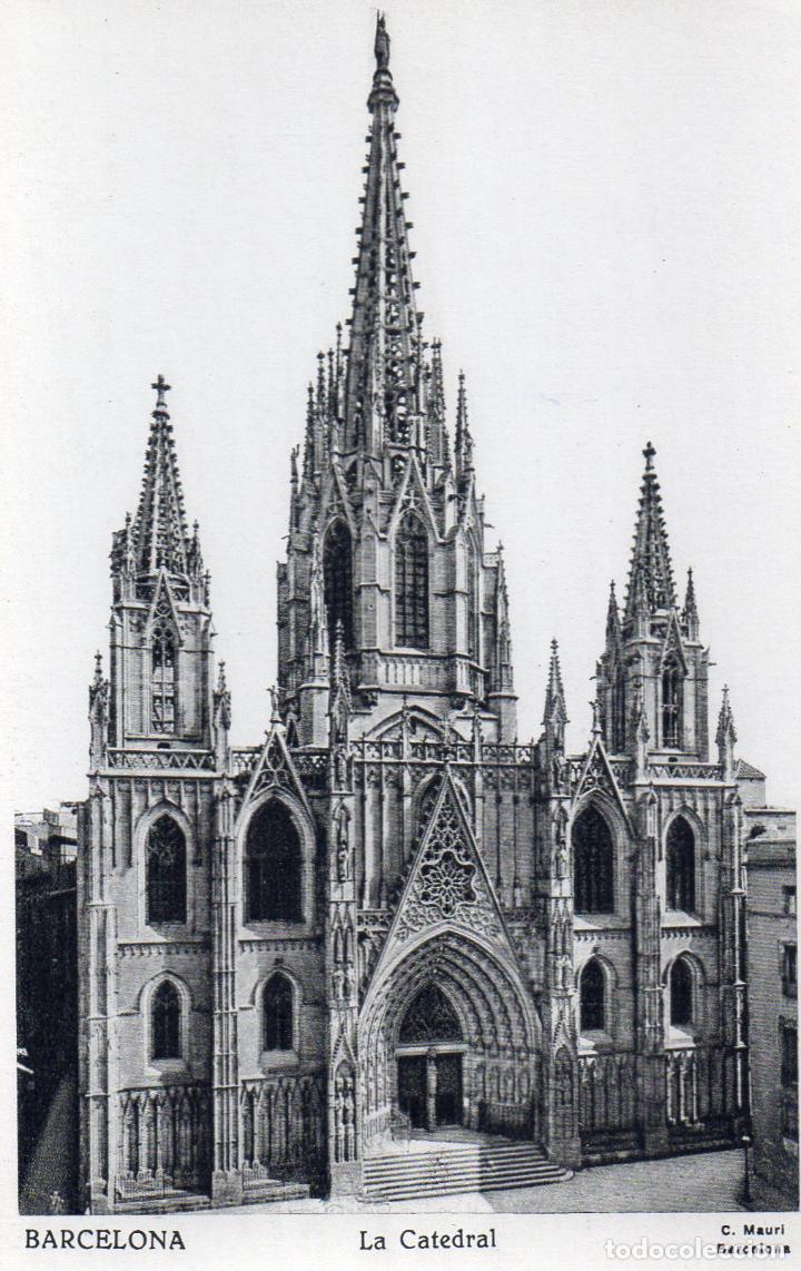 Postales: BARCELONA. LA CATEDRAL. SIN ESCRIBIR. - Foto 1