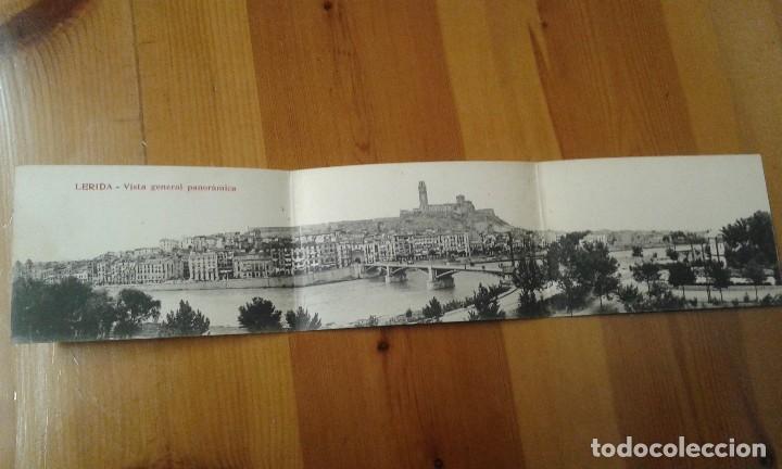 Postales: lerida. vista general panor&aacute;mica. postal triple. rosa valls