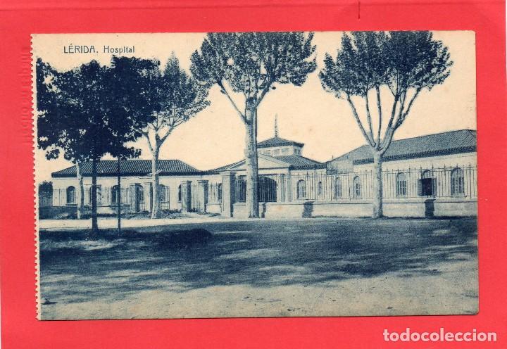 Postales: lerida. hospital. ed. casas