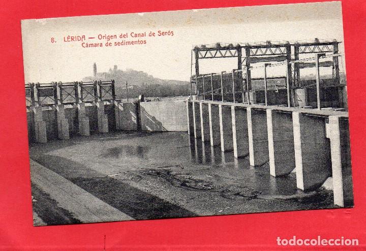 Postales: lerida. 8 origen canal de ser&oacute;s. urriza