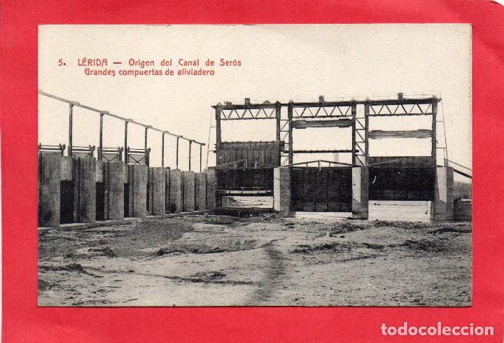 Postales: lerida. 5 origen canal de ser&oacute;s. urriza