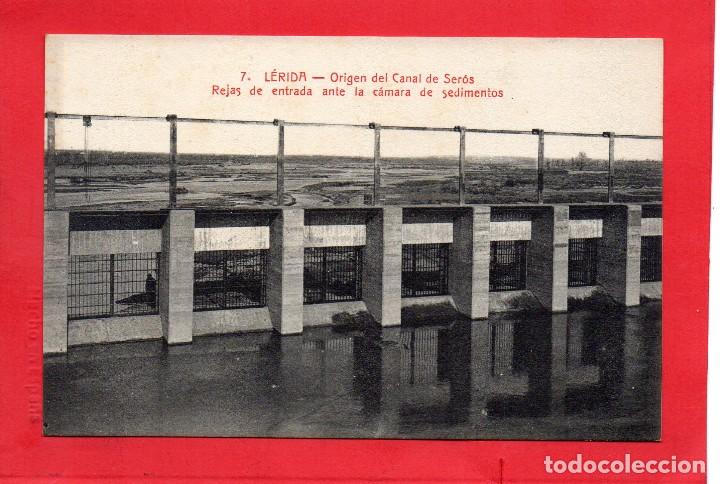 Postales: lerida. origen canal de ser&oacute;s. urriza