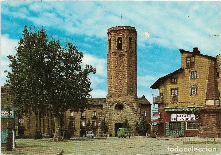 Postales: PUIGCERDA N&ordm; 2009 .- PLAZA Y TORRE DE SANTA MARIA .- EDICIONES ARRIBAS