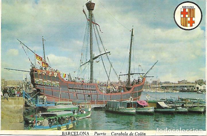 Postales: BARCELONA - CARABELA DE COL&Oacute;N - Foto 1