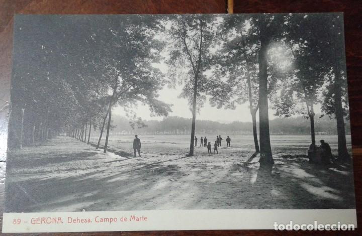 Postales: POSTAL DE GERONA - DEHESA - CAMPO DE MARTE - Foto 1