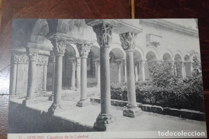 Postales: POSTAL DE GERONA - CLAUSTROS DE LA CATEDRAL - Foto 1