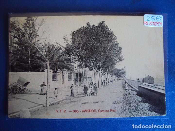 Postkarten: (PS-54394)POSTAL DE MASNOU-CAMINO REAL.A.T.V.993