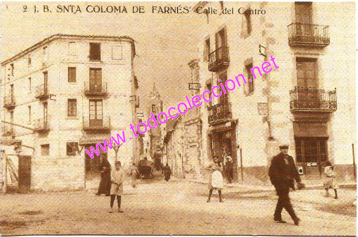 santa coloma de farners (girona). carrer del ce - Compra venta en  todocoleccion