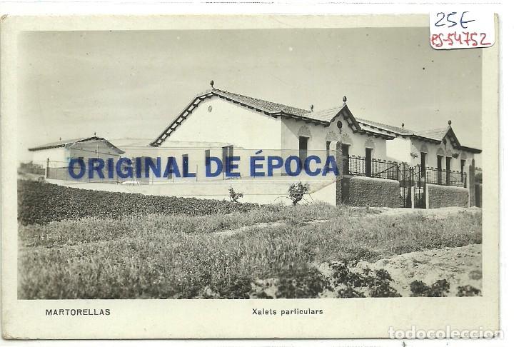 Postkarten: (PS-54752)POSTAL FOTOGRAFICA DE MARTORELLAS-XALETS PARTICULARS