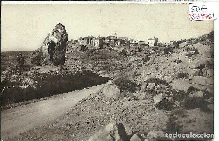 Postkarten: (PS-54761)POSTAL FOTOGRAFICA DE GRA&Ntilde;ENA DE LAS GARRIGAS-ROCA BARRULL Y PUEBLO