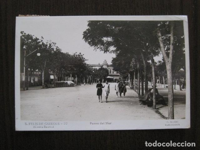 Postales: SANT FELIU DE GUIXOLS -22 - PASEO DEL MAR - C. MAURI - VER FOTOS - (51.587)