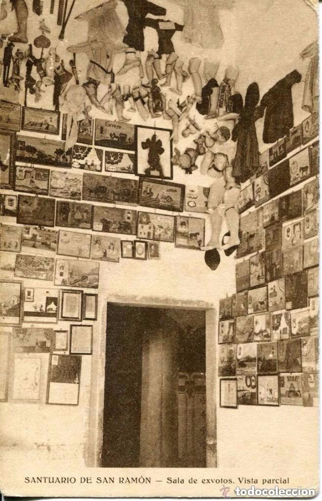 Postales: LLEIDA-SAN RAM&Oacute;N-SANTUARIO SALA DE EX-VOTOS-MUNBR&Uacute;-MUY RARA