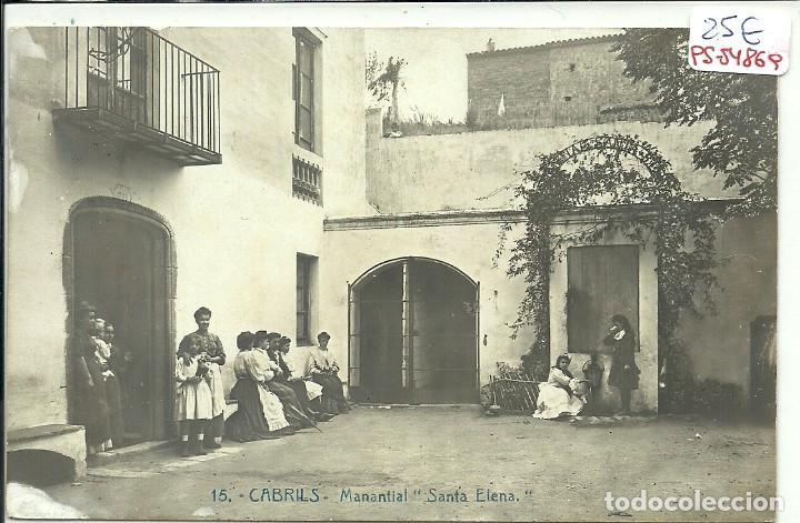 Postkarten: (PS-54869)POSTAL FOTOGRAFICA DE CABRILS-MANANTIAL SANTA ELENA