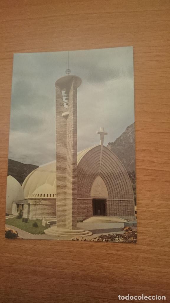 Postales: POSTAL PONT DE SUERT LA IGLESIA NUEVA SIN CIRCULAR