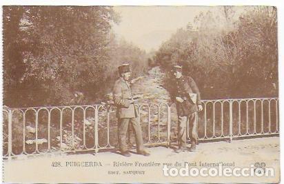 Postales: 428. Puigcerda. Riviere frontiere - Foto 1