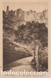 Cartoline: () MONTSERRAT. EL CAVALL BERNAT DES DE LA CARRETERA