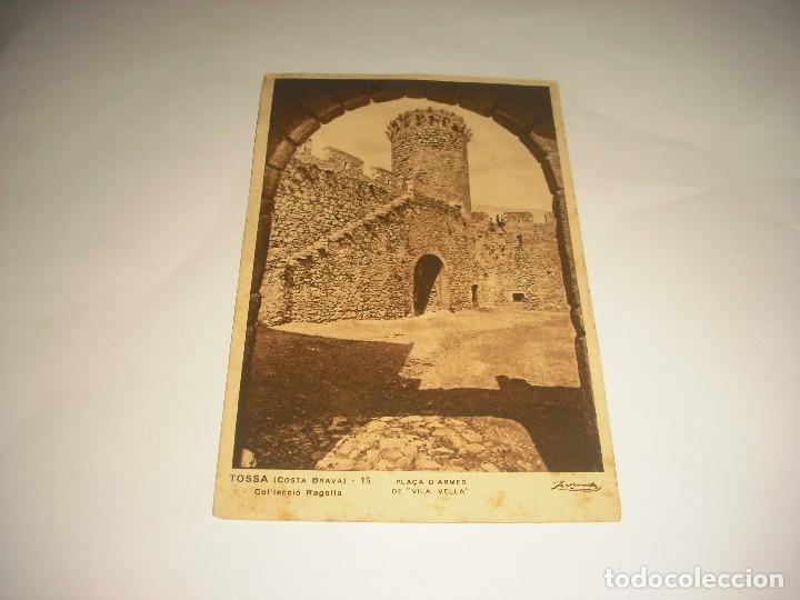 Postales: TOSSA 15 , PLA&Ccedil;A DARMES. ZERKOWITZ, CIRCULADA - Foto 1