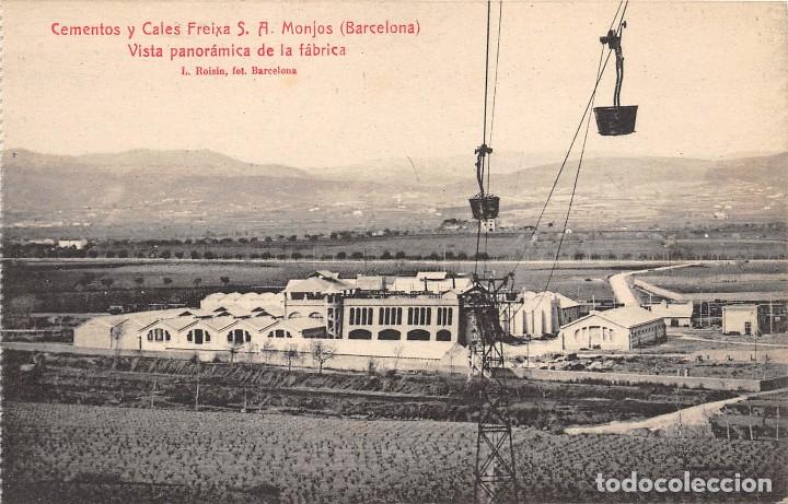 Postales: CEMENTOS Y CALES FREIXA S.A. MONJOS (BARCELONA).- VISTA PANOR&Aacute;MICA DE LA F&Aacute;BRICA