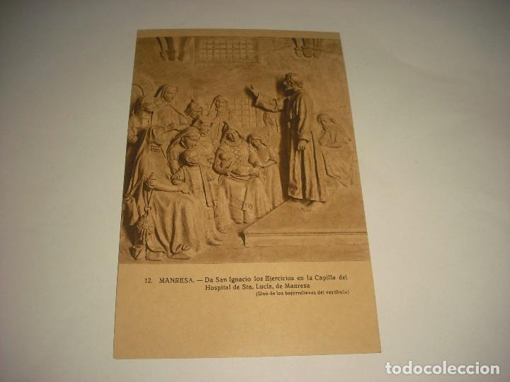 Postales: MANRESA 12. DA SAN IGNACIO LOS EJERCICIOS EN LA CAPILLA - Foto 1