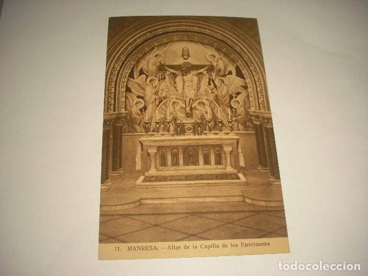 Postales: MANRESA 11 . ALTAR DE LA CAPILLA DE LOS EJERCITANTES. - Foto 1