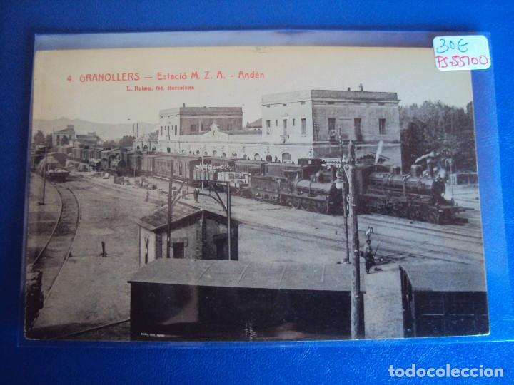 Postkarten: (PS-55100)POSTAL DE GRANOLLERS-ESTACIO.ESTACION M.Z.A.ANDEN