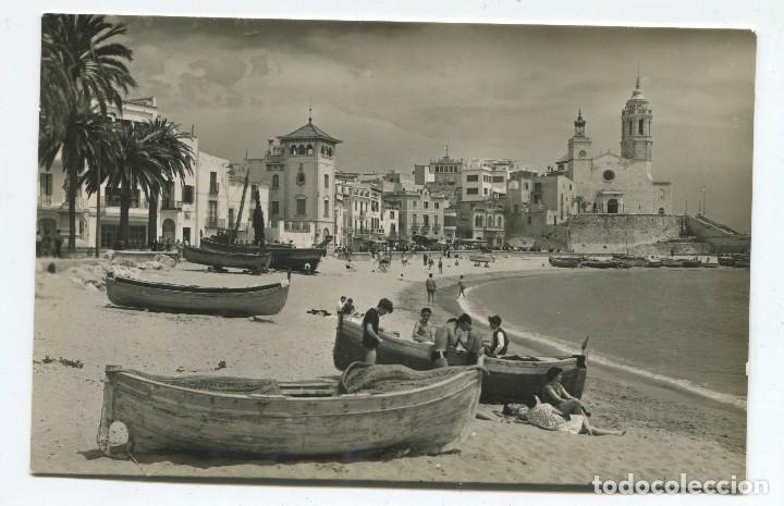 Postales: Sitges. Playa de Oro. 6074 Soberanas. - Foto 1