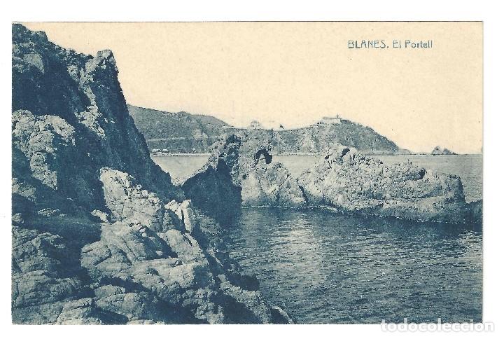 Postales: POSTAL--- BLANES.- EL PORTELL. FOTO THOMAS- GERONA. SIN CIRCULAR