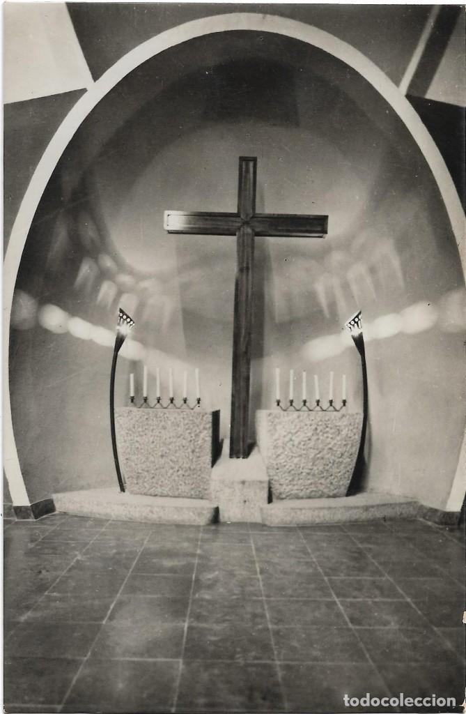 Postales: PONT DE SUERT .- IGLESIA NUEVA CAPILLA SANTA CRUZ .- FOTO CAMPA&Ntilde;&Aacute; PUIG-FERRAN SERIE I N&ordm; 1453