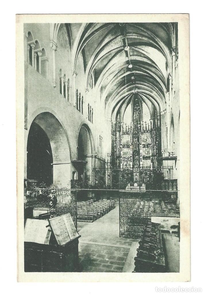 Postales: POSTAL--- GERONA.- INTERIOR IGLESIA DE S. F&Eacute;LIX, FOT. HAUSER- GERONA. SIN CIRCULAR