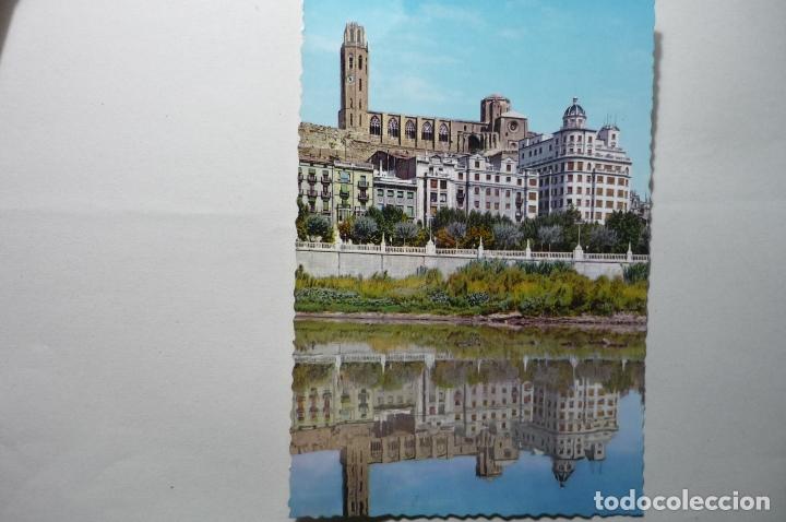 Postales: postal lerida .rio segre parcial cm