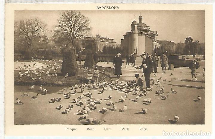 Postales: BARCELONA PARQUE SIN ESCRIBIR - Foto 1