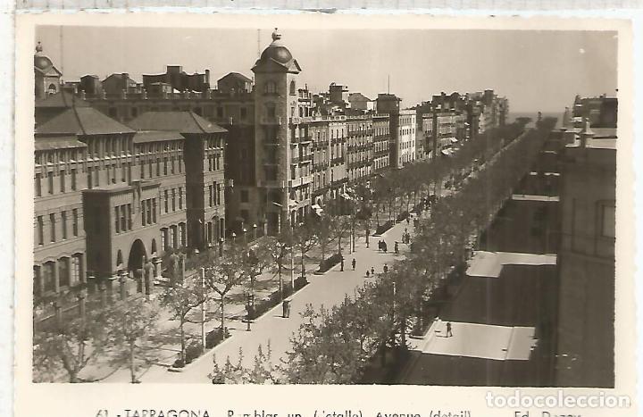 Postales: TARRAGONA RAMBLAS SIN ESCRIBIR - Foto 1