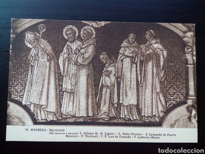 Postales: Postal de Manresa. Religiosos. - Foto 1