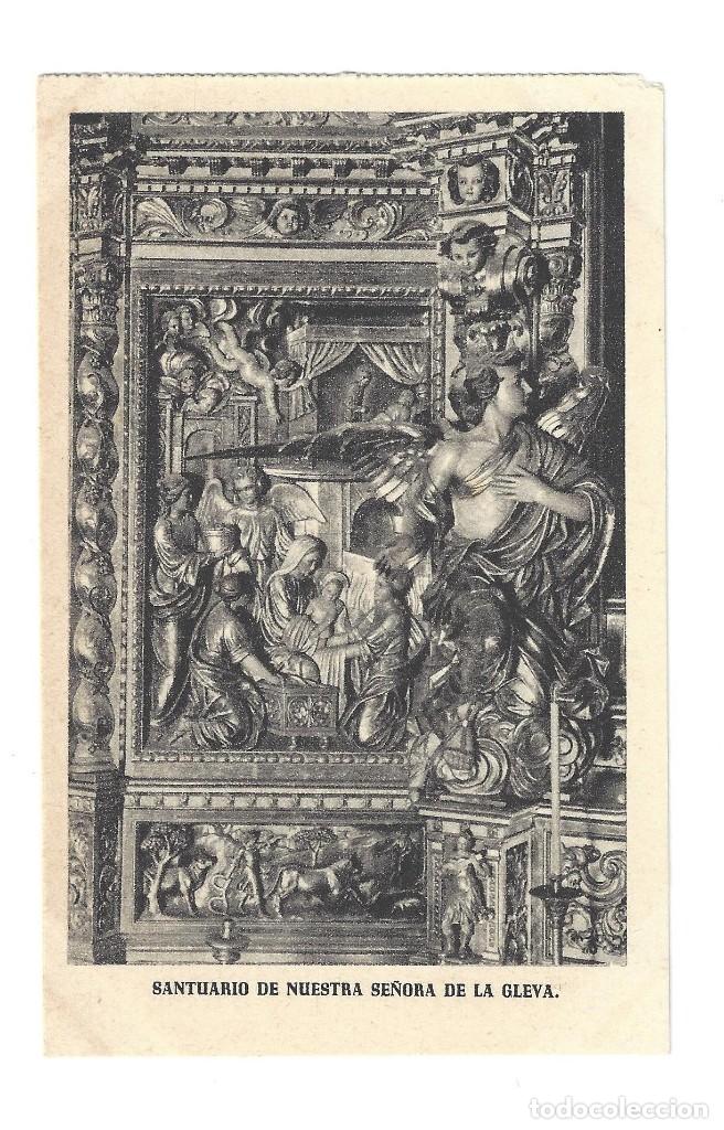 Postales: POSTAL--- SANTUARIO DE NTRA. SRA. DE LA GLEVA.- RETABLO NATIVIDAD DE LA VIRGEN- L&Eacute;RIDA