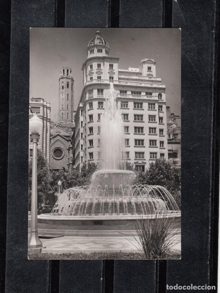 Postales: LERIDA. 2- PUENTE LUMINOSA. AL FONDO LA CATEDRAL
