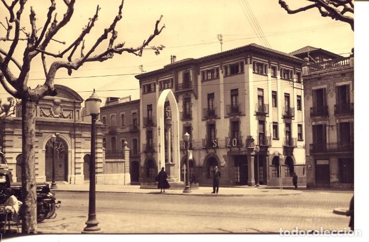 Postkarten: MATARO- CRUZ DE TERMINO Y HOTEL SUIZO-FOTOGR&Aacute;FICA