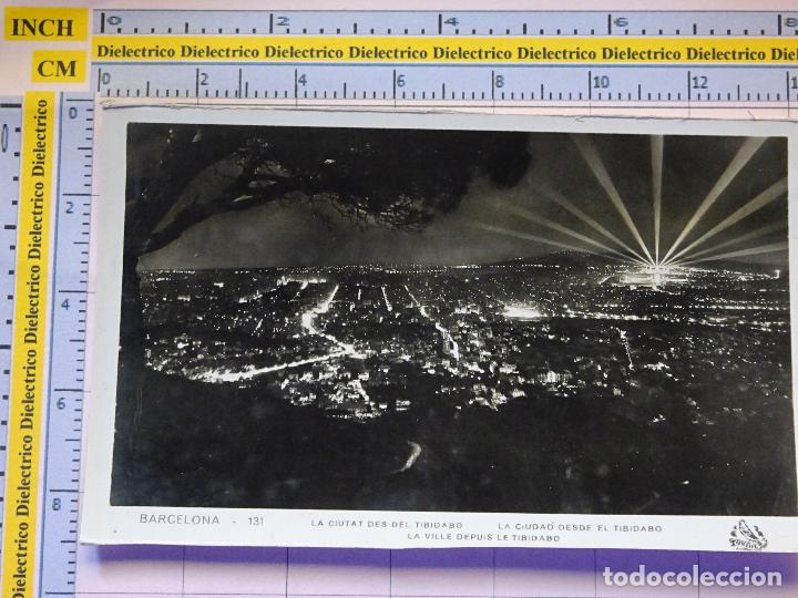 Cartoline: POSTAL DE BARCELONA. A&Ntilde;OS 30 50. LA CIUDAD DESDE EL TIBIDABO. 131 ORIOL . 615