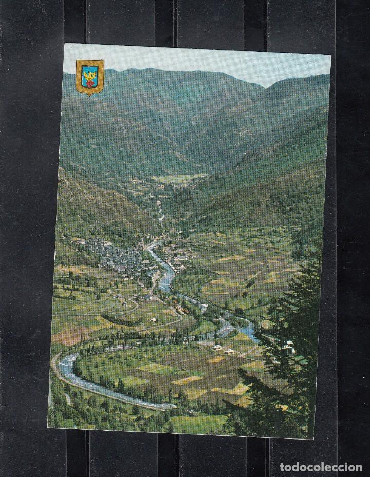 Postales: N&ordm; 168 VALL D&acute;ARAN. BOSSOT. VISTA GENERAL. LES I CANEJAN AL FONS