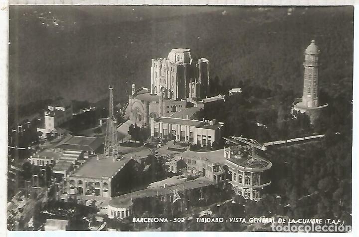 Postales: BARCELONA ESCRITA TIBIDABO - Foto 1
