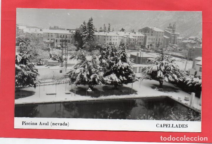 Postales: capellades. piscina azul nevada - Foto 1