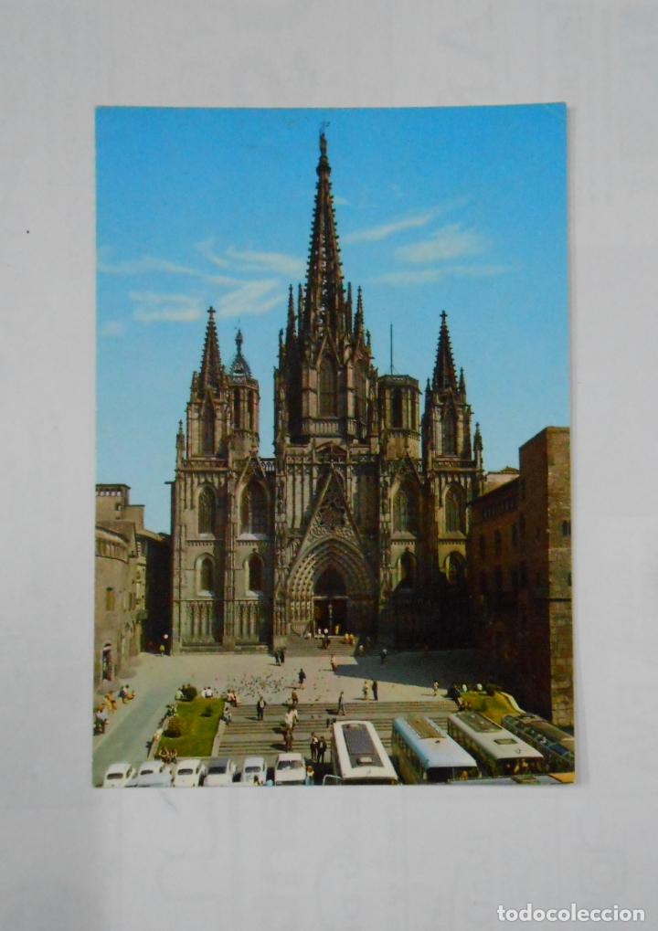 Postales: POSTAL CATEDRAL DE BARCELONA. N&ordm; 46. EDICIONES FABREGAT. TDKP1